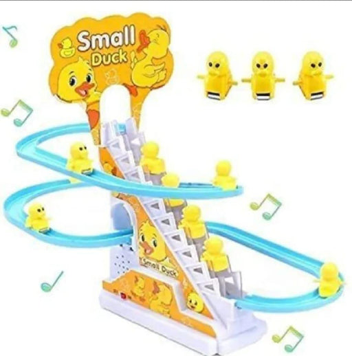 Electric Duck Sliding Track Toy Set with Music - Dripcart Online