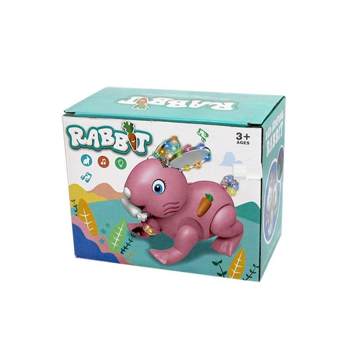 Electric Rabbit Toy for Kids with Light and Sound - Dripcart Online