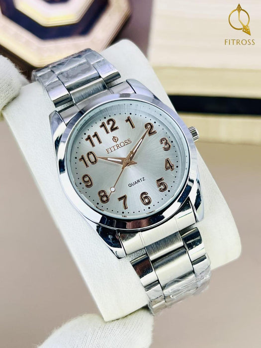 Men's Quartz Water Resistant Stainless Steel Chain Watch - Dripcart Online