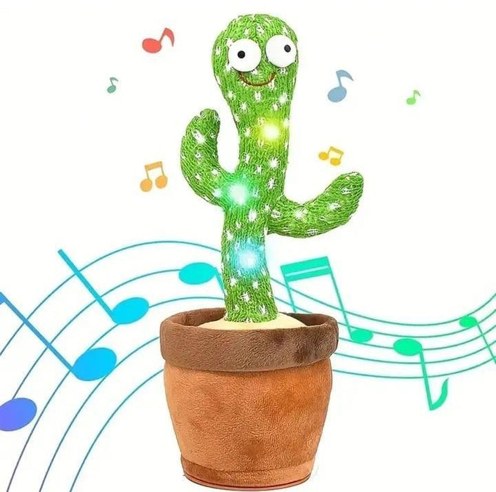 Dancing Cactus Plush Toy for Kids with 120 Songs - Dripcart Online
