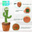 Dancing Cactus Plush Toy for Kids with 120 Songs - Dripcart Online