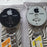 Two watches with Apple logo packaging on a white background