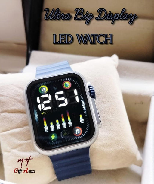 Ultra Big Display LED Wrist Watch for Men - Dripcart Online
