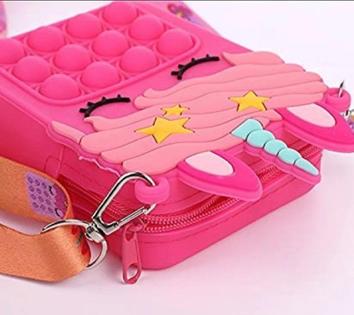 Unicorn Popit Pouch Bag for Kids - Dripcart Online